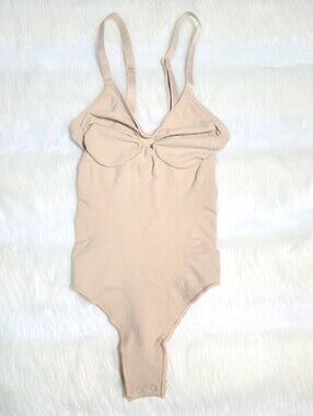 SKIMS Seamless Sculpt Thong Bodysuit Mica S/M NEW